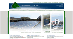 Desktop Screenshot of cwaconstruction.com